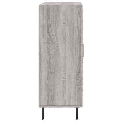 Credenza Grigio Sonoma 69,5x34x90 cm in Legno Multistrato