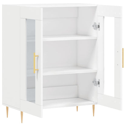 Credenza Bianca 69,5x34x90 cm in Legno Multistrato - homemem39