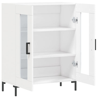 Credenza Bianca 69,5x34x90 cm in Legno Multistrato - homemem39