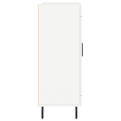 Credenza Bianca 69,5x34x90 cm in Legno Multistrato - homemem39