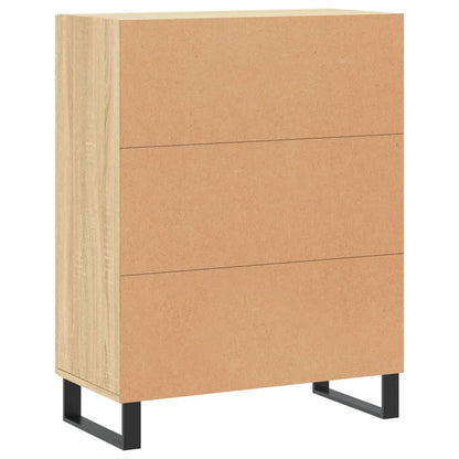 Credenza Rovere Sonoma 69,5x34x90 cm in Legno Multistrato