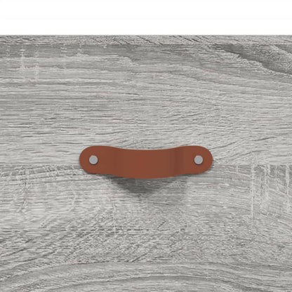 Cassettiera Grigio Sonoma 69,5x34x90 cm in Legno Multistrato