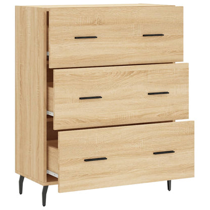 Credenza Rovere Sonoma 69,5x34x90 cm in Legno Multistrato - homemem39