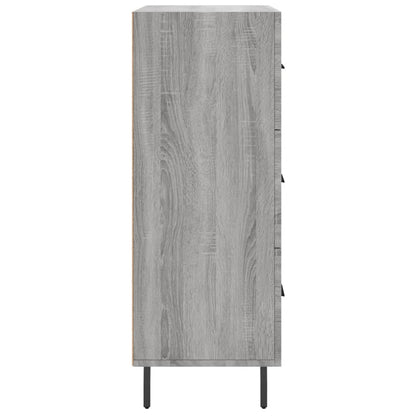 Credenza Grigio Sonoma 69,5x34x90 cm in Legno Multistrato - homemem39