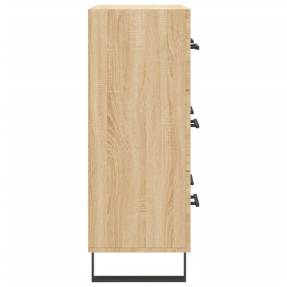 Credenza Rovere Sonoma 69,5x34x90 cm in Legno Multistrato