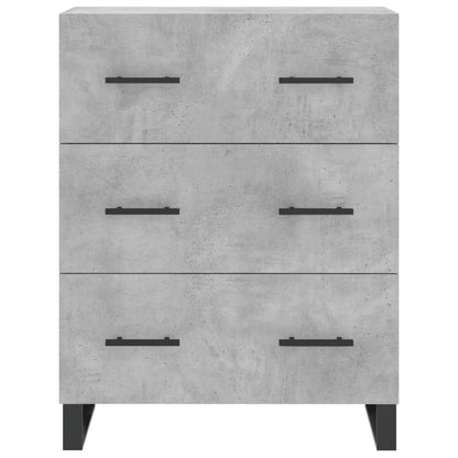 Credenza Grigio Cemento 69,5x34x90 cm in Legno Multistrato - homemem39