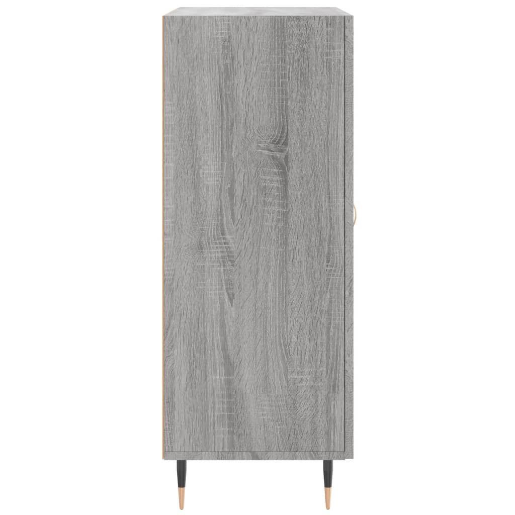 Credenza Grigio Sonoma 69,5x34x90 cm in Legno Multistrato - homemem39