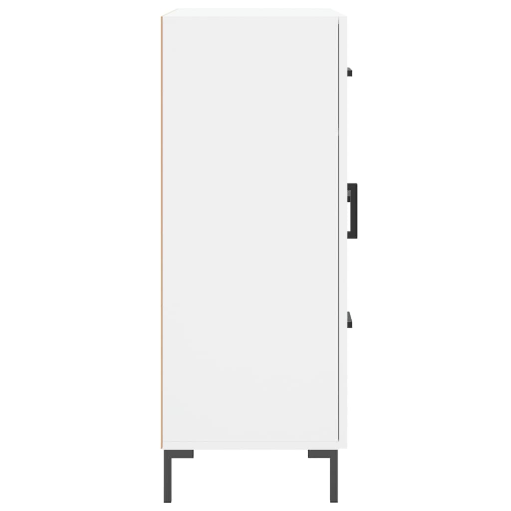 Credenza Bianca 69,5x34x90 cm in Legno Multistrato - homemem39