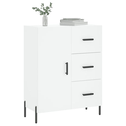 Credenza Bianca 69,5x34x90 cm in Legno Multistrato | homemem39