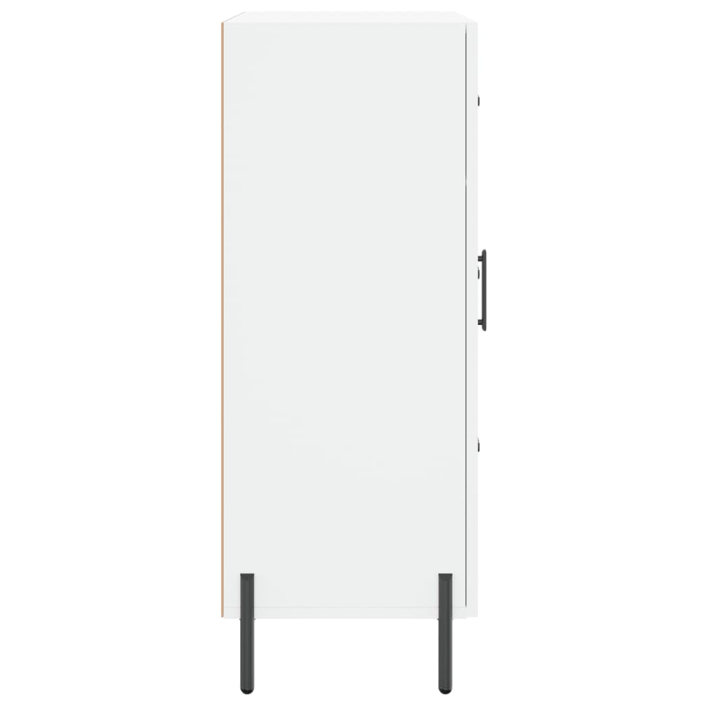 Credenza Bianca 69,5x34x90 cm in Legno Multistrato | homemem39