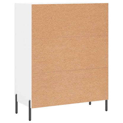 Credenza Bianca 69,5x34x90 cm in Legno Multistrato | homemem39