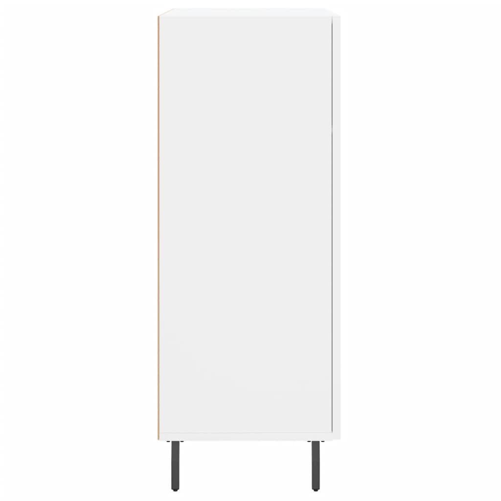 Credenza Bianca 69,5x34x90 cm in Legno Multistrato - homemem39