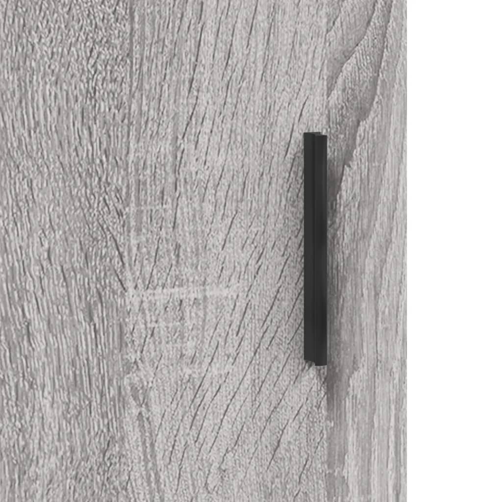 Credenza Grigio Sonoma 69,5x34x90 cm in Legno Multistrato | homemem39