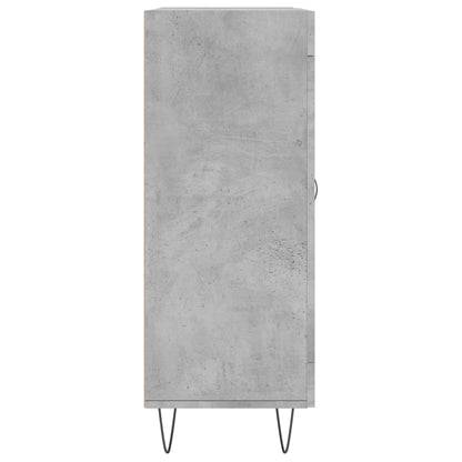 Credenza Grigio Cemento 69,5x34x90 cm in Legno Multistrato - homemem39
