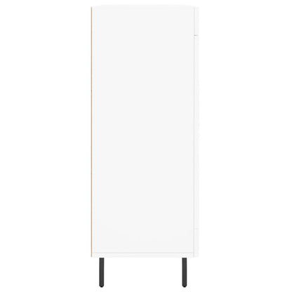 Credenza Bianca 69,5x34x90 cm in Legno Multistrato - homemem39