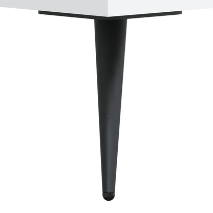 Libreria Bianca 69,5x32,5x90 cm in Legno Multistrato | homemem39