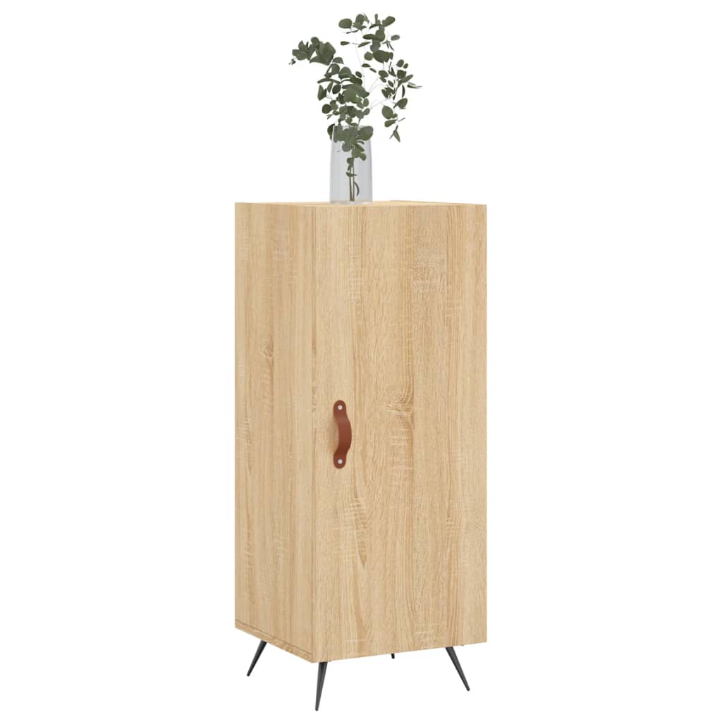 Credenza Rovere Sonoma 34,5x34x90 cm in Legno Multistrato - homemem39