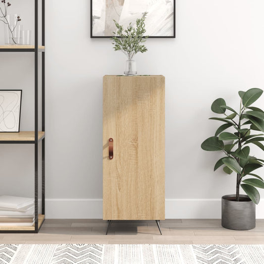 Credenza Rovere Sonoma 34,5x34x90 cm in Legno Multistrato | homemem39