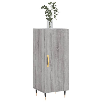 Credenza Grigio Sonoma 34,5x34x90 cm in Legno Multistrato - homemem39