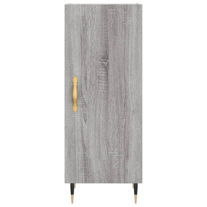 Credenza Grigio Sonoma 34,5x34x90 cm in Legno Multistrato - homemem39