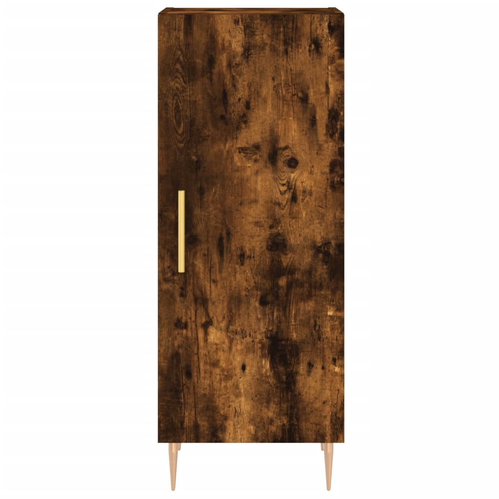 Credenza Rovere Fumo 34,5x34x90 cm in Legno Multistrato - homemem39