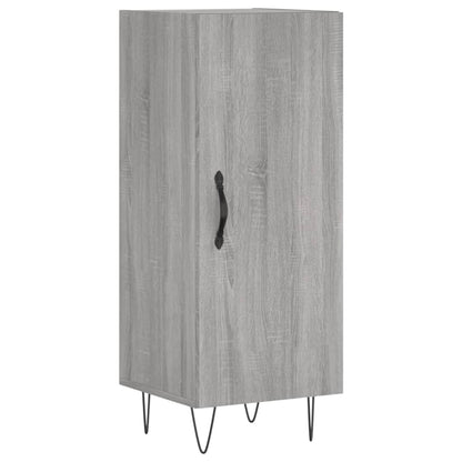 Credenza Grigio Sonoma 34,5x34x90 cm in Legno Multistrato - homemem39