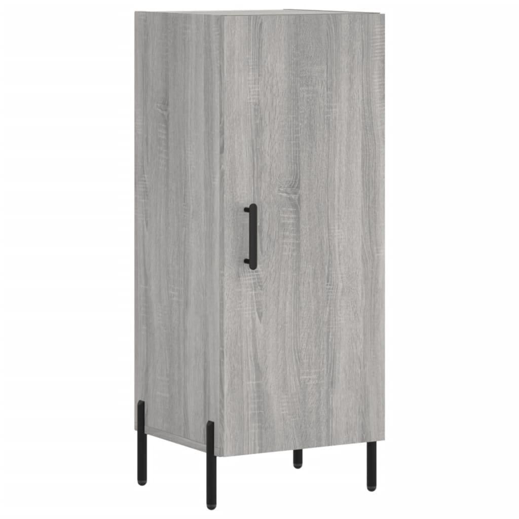 Credenza Grigio Sonoma 34,5x34x90 cm in Legno Multistrato - homemem39