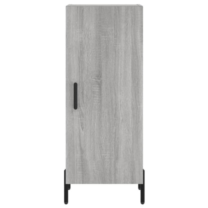 Credenza Grigio Sonoma 34,5x34x90 cm in Legno Multistrato - homemem39