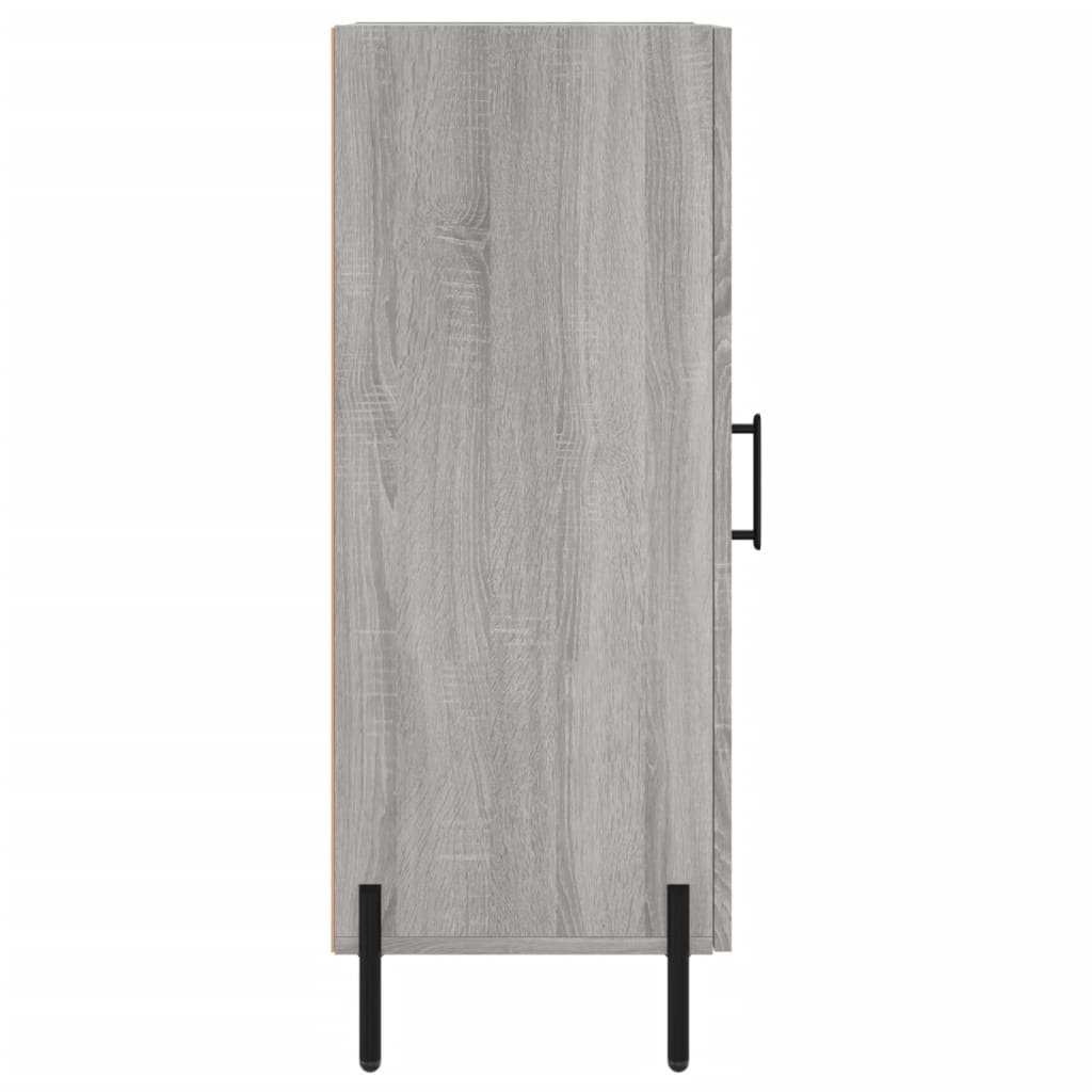 Credenza Grigio Sonoma 34,5x34x90 cm in Legno Multistrato - homemem39
