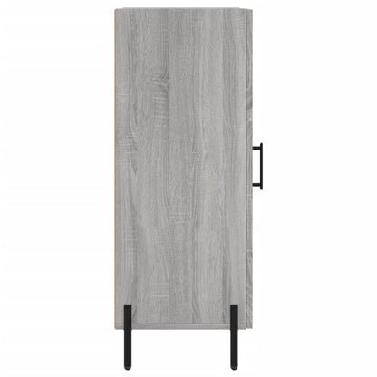 Credenza Grigio Sonoma 34,5x34x90 cm in Legno Multistrato - homemem39