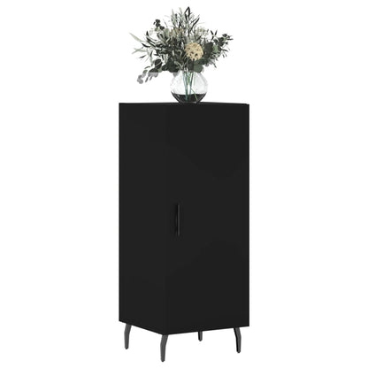 Credenza Nero 34,5x34x90 cm in Legno Multistrato - homemem39
