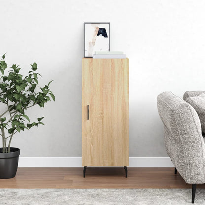 Credenza Rovere Sonoma 34,5x34x90 cm in Legno Multistrato - homemem39