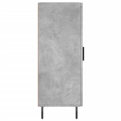 Credenza Grigio Cemento 34,5x34x90 cm in Legno Multistrato - homemem39