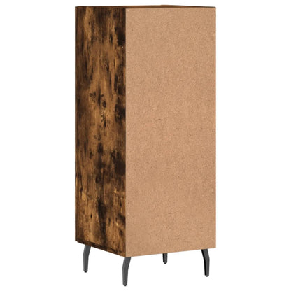 Credenza Rovere Fumo 34,5x34x90 cm in Legno Multistrato - homemem39