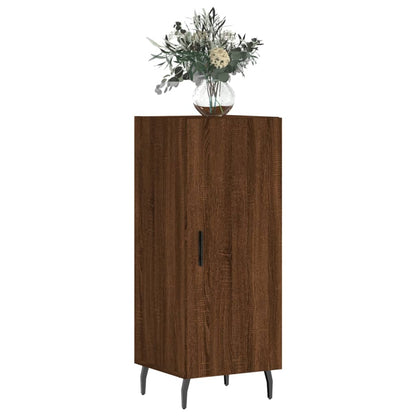 Credenza Rovere Marrone 34,5x34x90 cm in Legno Multistrato - homemem39