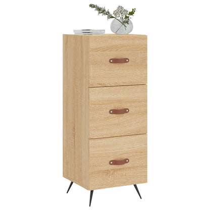 Credenza Rovere Sonoma 34,5x34x90 cm in Legno Multistrato - homemem39