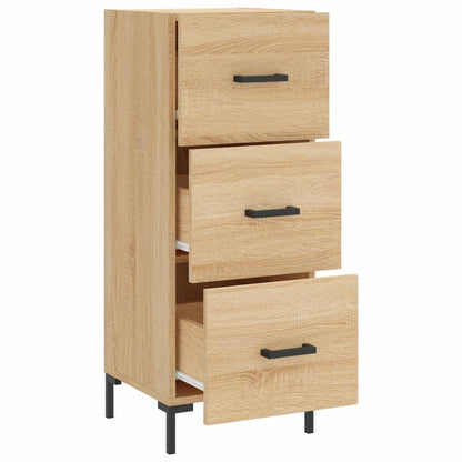 Credenza Rovere Sonoma 34,5x34x90 cm in Legno Multistrato | homemem39