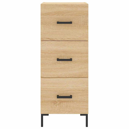 Credenza Rovere Sonoma 34,5x34x90 cm in Legno Multistrato | homemem39