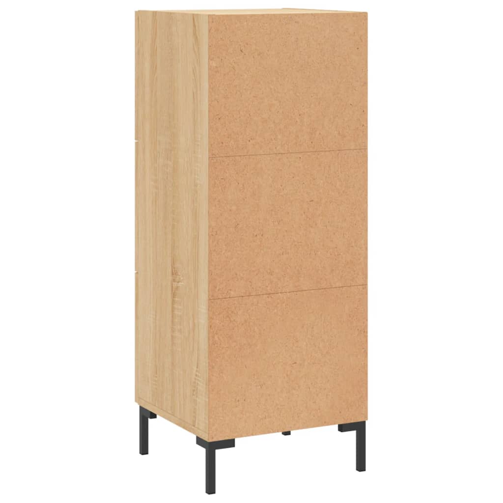 Credenza Rovere Sonoma 34,5x34x90 cm in Legno Multistrato | homemem39