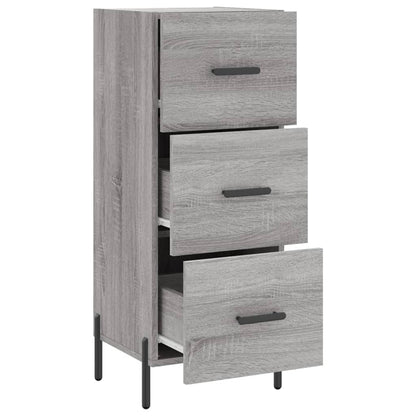 Credenza Grigio Sonoma 34,5x34x90 cm in Legno Multistrato - homemem39