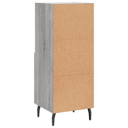 Credenza Grigio Sonoma 34,5x34x90 cm in Legno Multistrato - homemem39
