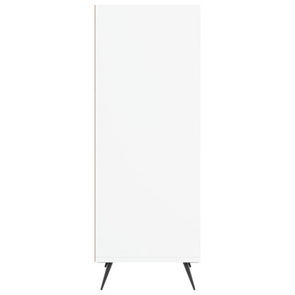 Scaffale Bianco 34,5x32,5x90 cm in Legno Multistrato - homemem39