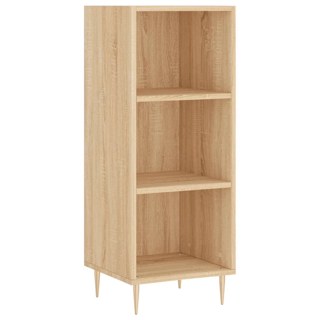 Credenza Rovere Sonoma 34,5x32,5x90 cm in Legno Multistrato - homemem39