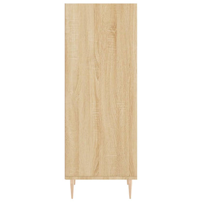 Credenza Rovere Sonoma 34,5x32,5x90 cm in Legno Multistrato - homemem39