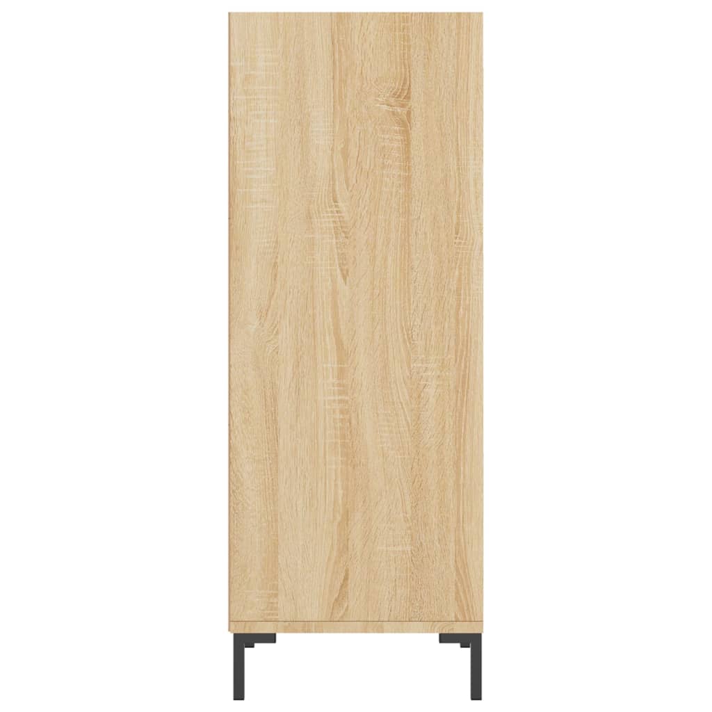 Credenza Rovere Sonoma 34,5x32,5x90 cm in Legno Multistrato - homemem39