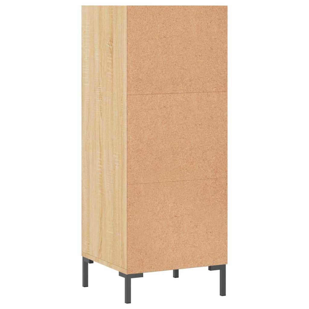 Credenza Rovere Sonoma 34,5x32,5x90 cm in Legno Multistrato - homemem39