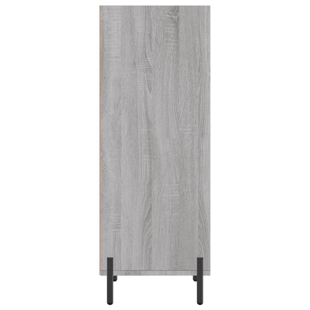 Credenza Grigio Sonoma 34,5x32,5x90 cm in Legno Multistrato - homemem39