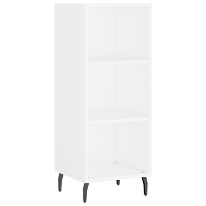 Credenza Bianca 34,5x32,5x90 cm in Legno Multistrato - homemem39