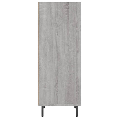 Credenza Grigio Sonoma 34,5x32,5x90 cm in Legno Multistrato - homemem39