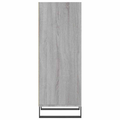 Credenza Grigio Sonoma 34,5x32,5x90 cm in Legno Multistrato | homemem39